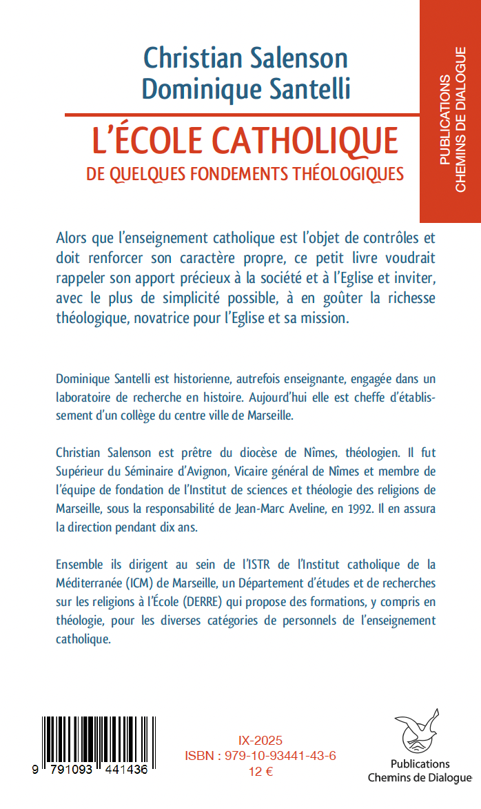 L'École catholique - Christian Salenson et Dominique Santelli