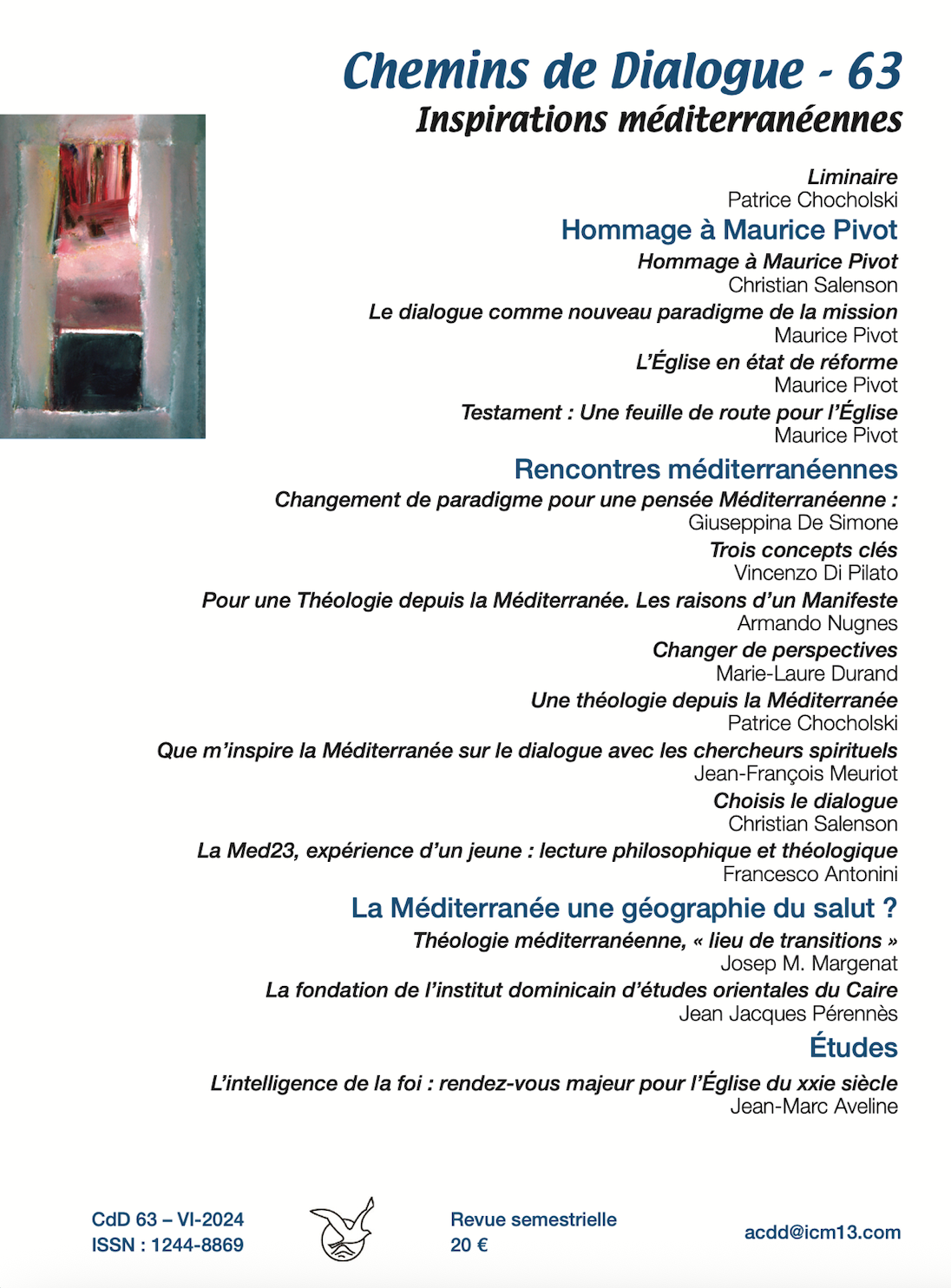 Revue n°63 Inspirations méditerranéennes