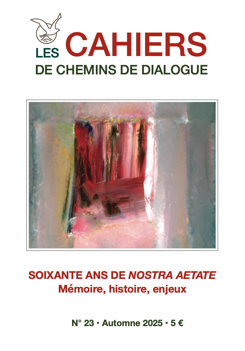 Cahier 23 PAPIER - Soixante ans de Nostra Aetate