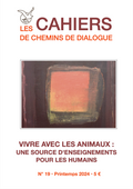 Cahier 19 PAPIER - Vivre avec les animaux : une source d'enseignements pour les humains