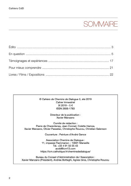 Cahier 05 NUMERIQUE - Le dialogue islamo-chrétien