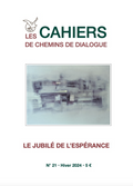 Cahier 21 PAPIER - Le jubilé de l'espérance